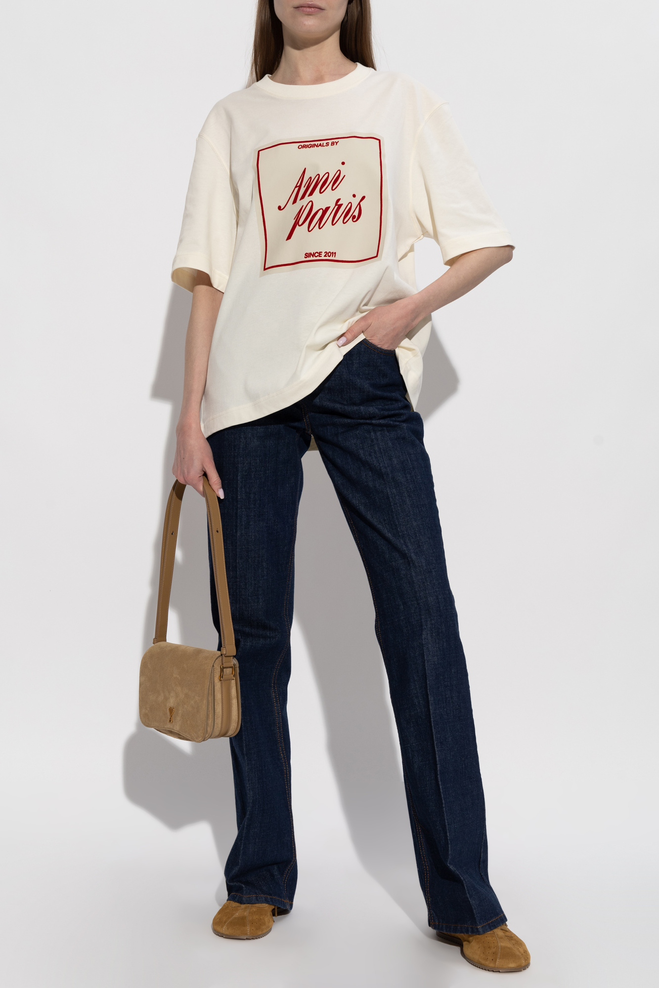 Ami Alexandre Mattiussi T-shirt with print | Women's | Vitkac